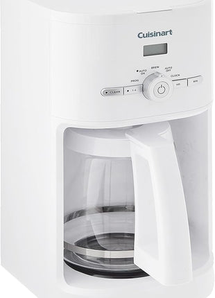 Cuisinart 12-Cup Classic Programmable Coffeemaker, White, 12-Cup, Programmable, DCC-1120NAS
