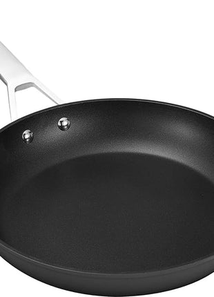 MsMk 11 Inch Nonstick Frying Pan，Titanium and Ceramic Nonstick Large Skillet Pan, PFOA Free, Non-Toxic, Stay-Cool Handle, Scratch-resistant, Dishwasher Safe, Oven Safe to 700°F