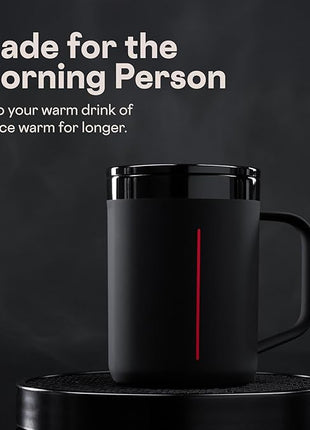 Corkcicle Classic Coffee Mug - Triple Insulated Stainless Steel for Travel - Shatter-Proof Lid - Keeps Drink Hot Over 3 Hours - Holiday Mug Gift - Great for Gifting Warmth - 16 oz - Darth Vader