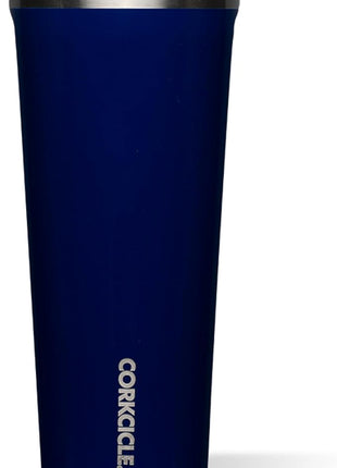 Corkcicle Classic Tumbler - Keeps Drinks Cold for 9 Hours & Hot for 3 - Triple-Insulated Stainless Steel - Holiday Tumbler Gift - 24 oz - Gloss Midnight Navy