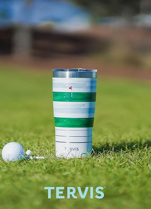 Tervis Traveler Kelly Ventura Floral Collection Triple Walled Insulated Tumbler Travel Cup Keeps Drinks Cold & Hot, 20oz - Stainless Steel, Posy