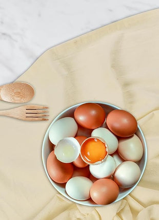 Urban Villa Flour Sack Light Yellow Kitchen Towels 100% Cotton Highly Absorbent Dish Towels for Bread Proofing Baking Drying Dinnerware Glass Embroidery DIY Projects Zero Lint 27x27 Inches (12 Pack)