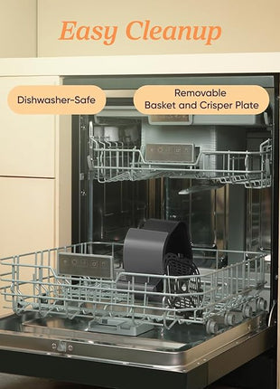 COSORI Air Fryer 2.1 QT, Small & Mini 4-in-1 airfryer Ideal for Simple Meals and Snack, Easy to Leftover Food to Crispy, Up to 97% Less Oil, 30 In-App Recipes, Nonstick & Dishwasher-Safe Basket