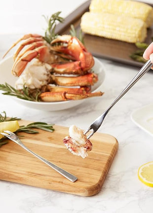 RSVP International Endurance Collection Seafood Tool, Long Fork, Stainless Steel