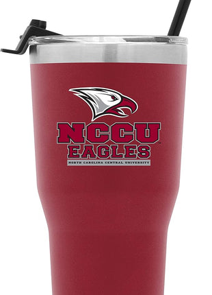 Simple Modern Officially Licensed Collegiate North Carolina Central Eagles Tumbler with Straw and Flip Lid | Insulated Stainless Steel 30oz Thermos | Cruiser Collection | North Carolina Central