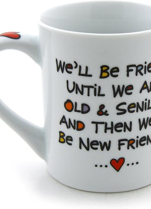 Our Name is Mud “BFF” Porcelain Mug, 16 oz.