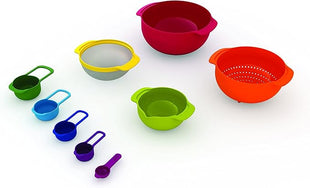 Joseph Joseph Nest 9 Plus Nesting Set - Red, 9 Piece