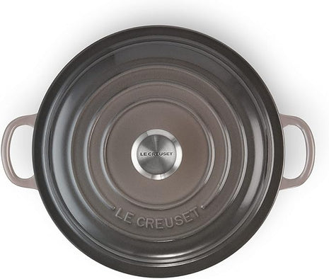 Le Creuset Enameled Cast Iron Signature Braiser, 1.5 qt., Oyster
