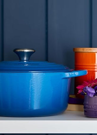 Le Creuset Enameled Cast Iron Signature Round Dutch Oven, 9 qt., Marseille