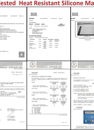Mini Spatulas Set - 10 Piece Heat Resistant Silicone Spatula - Pro-Grade Multipurpose Kitchen Tool for Baking, Cooking, Mixing, and More - Non-Stick, Dishwasher Safe Bright and Small Spatula - Gray
