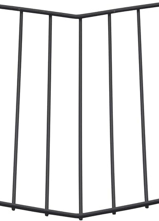 HIC Kitchen Roasting V-Shaped Baking Rack, Nonstick-Coated Steel, Fits Smaller Roasting Pans, 8 x 10.375 x 1.5-Inches