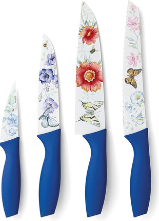 Lenox Butterfly Meadow 4-piece Knife Set, 1.05 LB, Multi
