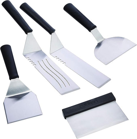 Cuisinart CGS-509 Stainless Steel, Griddle Spatula Set, 5-Piece