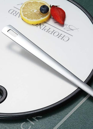 Cooking Spoon, Berglander Stainless Steel Solid Serving, Basting Spoon For Cooking, Kitchen Non-Stick And Heat Resistant, Dishwasher Safe, Easy to Clean