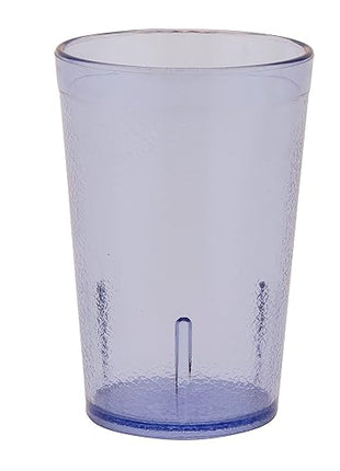 G.E.T. 6608-1-BL-EC Heavy-Duty Plastic Restaurant Tumblers, 8 Ounce, Blue (Set of 4)