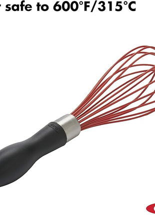 OXO Good Grips 11-Inch Silicone Balloon Whisk - Red