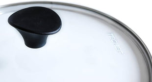 TECHEF - Art Pan Collection Wok/Stir-Fry Pan, Coated 5 times with Teflon Select Non-Stick Coating (PFOA Free) - Made in Korea (12 IN with Lid)