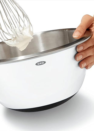 OXO Good Grips 3-Piece Stainless-Steel Mixing Bowl Set