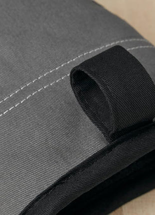 KITCHENAID Beacon Two-Tone Oven Mitt 2-Pack Set, Contour Silver/Matte Black, 5.75"x13"