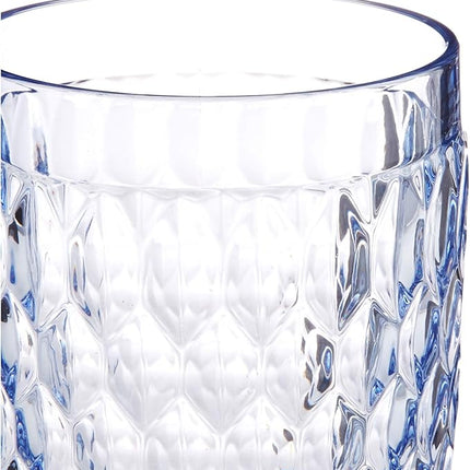 Villeroy & Boch Boston Blue Crystal Highball Glasses, Set of 4
