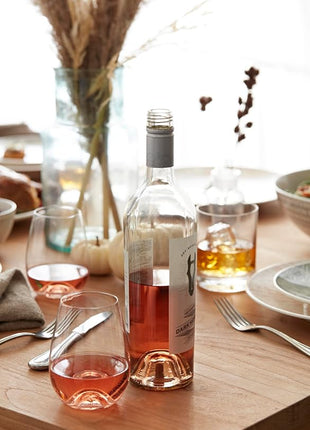 Lenox Tuscany Classics Stemless Glass Set, Buy 4 Get 6, 2.6 LB, Clear