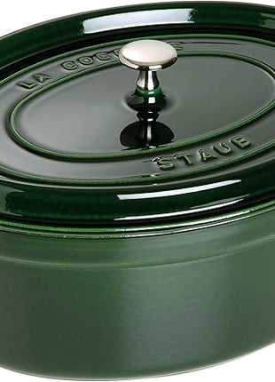 Staub Cocotte Oval 33cm Basil