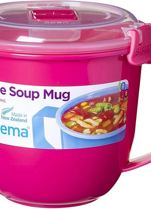 Sistema To Go Collection Soup Mug Large (Pack of 1) Assorted