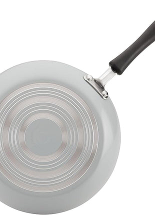 Farberware Cookstart DiamondMax Nonstick Cookware/Pots and Pans Set, Dishwasher Safe, Includes Baking Pan and Cooking Tools, 15 Piece - Silver