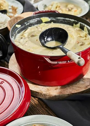 7-Qt. Round Dutch Oven Color: Cherry