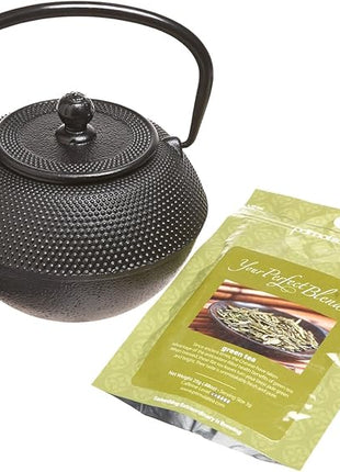 Primula Black Hammered 40 Ounce Cast Iron Teapot