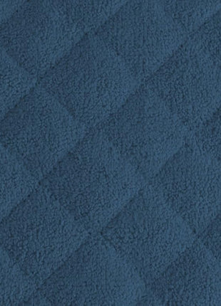 DII Basic Terry Collection 100% Cotton Quilted, Oven Mitt, Blue, 2 Piece