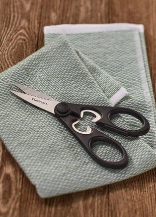 Cuisinart Shears, 8 Inch Kitchen Scissors, Black (Pack of 3)