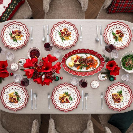 Villeroy & Boch Delight Bread and Butter Plate, Red, Round