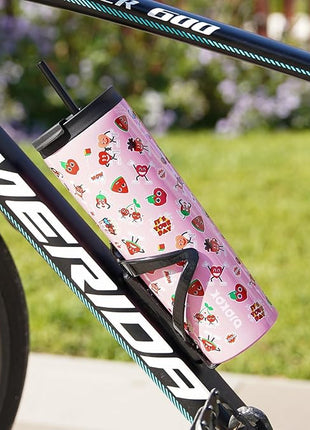 BJPKPK 34oz Skinny Tumbler With lid And Straw Stainless Steel Travel Coffee Mug Insulated Tumblers Cups,Hawaii Fruits Purple