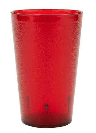 G.E.T. 5032-1-R-EC Heavy-Duty Plastic Restaurant Tumblers, 32 Ounce, Red (Set of 4)