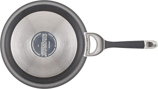 Circulon Symmetry Hard Anodized Nonstick Frying Pan Set / Skillet Set - 10 Inch and 12 Inch, Black