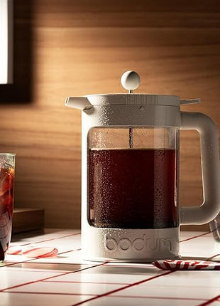 Bodum 51oz Cold Brew Coffee Maker, White - Made in Portugal