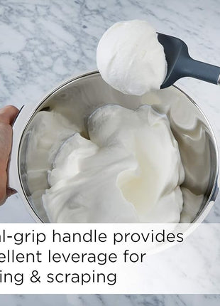 All-Clad Specialty Silicone Kitchen Gadgets 3 Piece Set, Spatulas Kitchen Tools, Kitchen Hacks Silver, Stainless Steel and Black