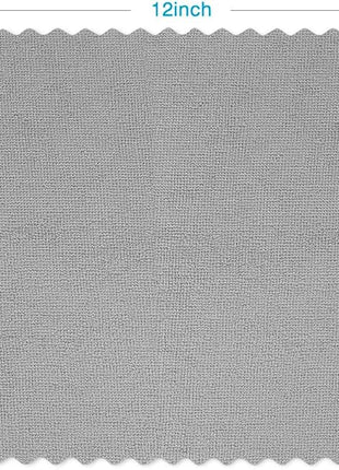 Orighty Grey Microfiber Cleaning Cloth, 150 Pack Highly Absorbent Cleaning Supplies, Lint Free Kitchen Towels Cleaning Rags, Microfiber Towels for Cars, House, Window, 12x12 inch