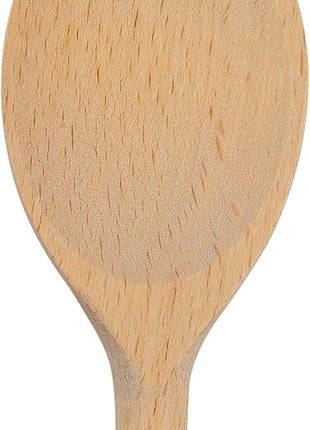 3-PCS 12″ Long Beechwood Wooden Cooking Spoons – Heat-Resistant, Non-Scratch Mixers for Non-Stick Cookware | Sustainably Sourced European Crafting