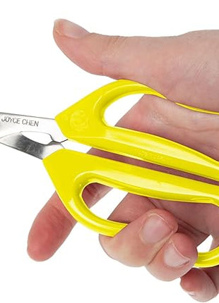 Joyce Chen Original Unlimited Kitchen Scissors All Purpose Kitchen Shears With Comfortable Handles, Yellow