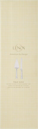 Lenox 812615 True Love Cake Knife & Server, Metallic