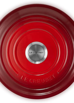 Le Creuset Enameled Cast Iron Signature Sauteuse Oven, 3.5 qt., Cerise