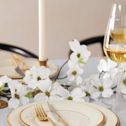 Lenox 896063 Eternal 12-Piece Dinnerware Set, Service for 4, Porcelain