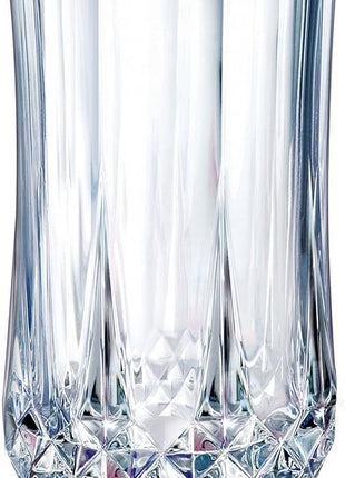 Arc International,Glass Set of 4 Cristal D'Arques Longchamp Tumbler, 12-Ounce