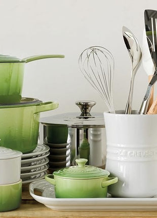 Le Creuset Stoneware Mini Round Cocotte, 8 oz., Palm