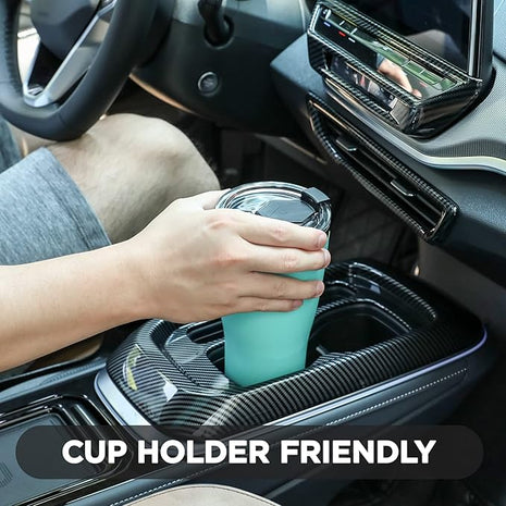 HAUSHOF 30 oz Tumbler, Stainless Steel Vacuum Insulated Coffee Tumbler Water Cup, Double Wall Travel Mug with Lid, Perfect for Hot and Cold Drinks