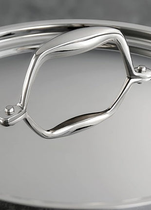 Tramontina Signature Tri-Ply Clad Stainless Steel 8-Piece Cookware Set with Lids, Pots and Pans Kitchen Set, Induction-Ready, Dishwasher-Safe, NSF-Certified, Made in Brazil