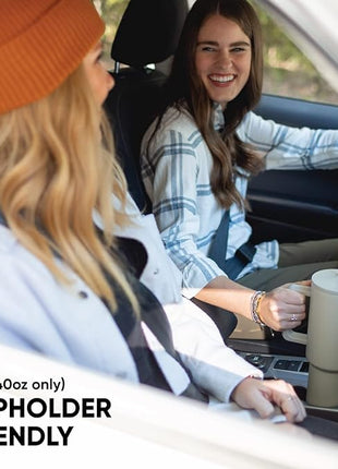 Simple Modern 40 oz Trek Tumbler with Handle and Straw Lid | Cup Holder Friendly Insulated Stainless Steel Travel Mug | Graphite (Pack of 12)