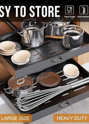 Walfos Whisk,17in Large Whisks, Heavy Duty Stainless Steel Wire Whisk Ideal For Beating Eggs, Blending Sauces, Mixing Batter.